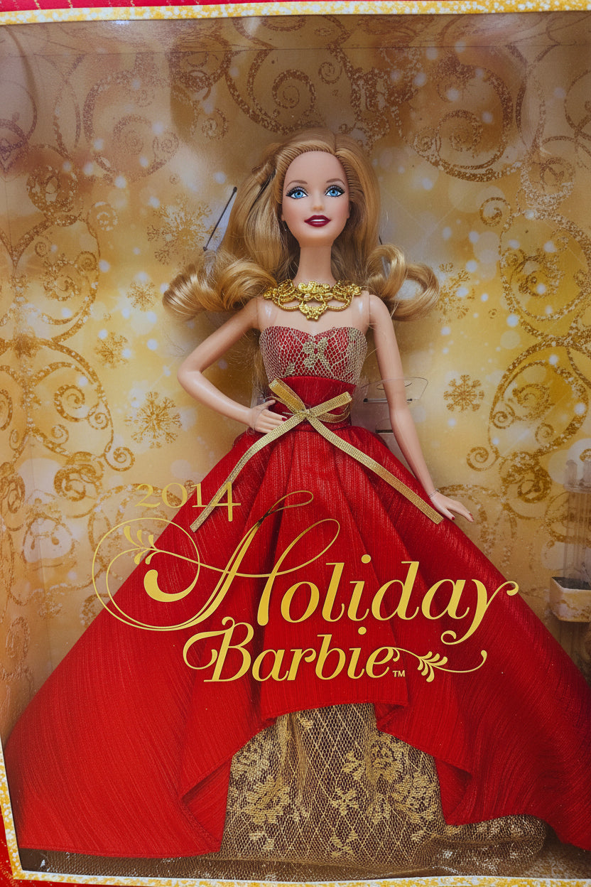 2014 Holiday Barbie Blonde Edition