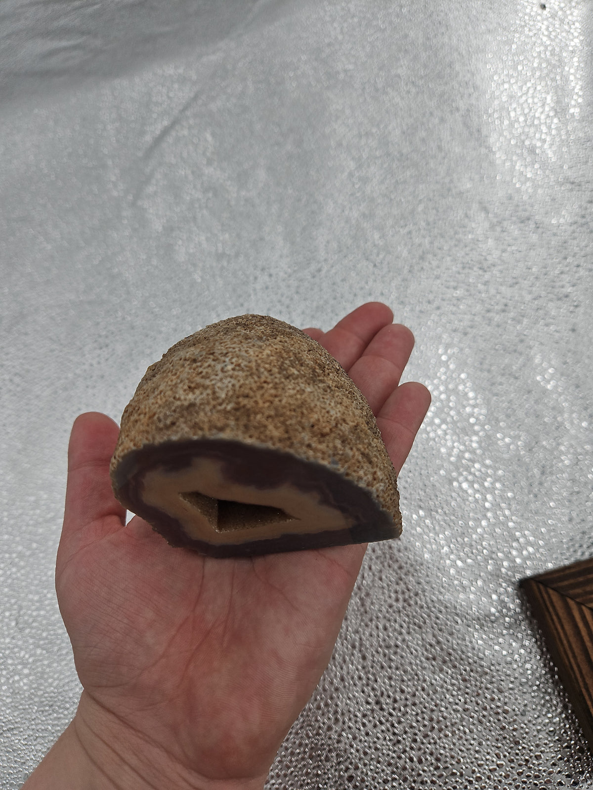 Agate Stone Paperweight from Oregon