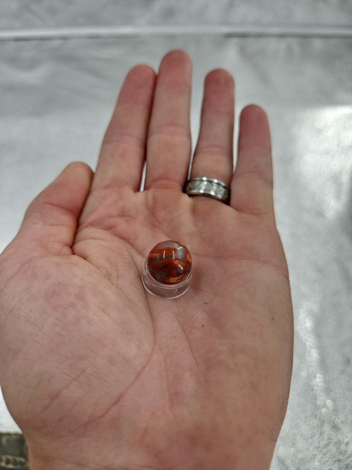 Mini Brecciated Jasper Sphere