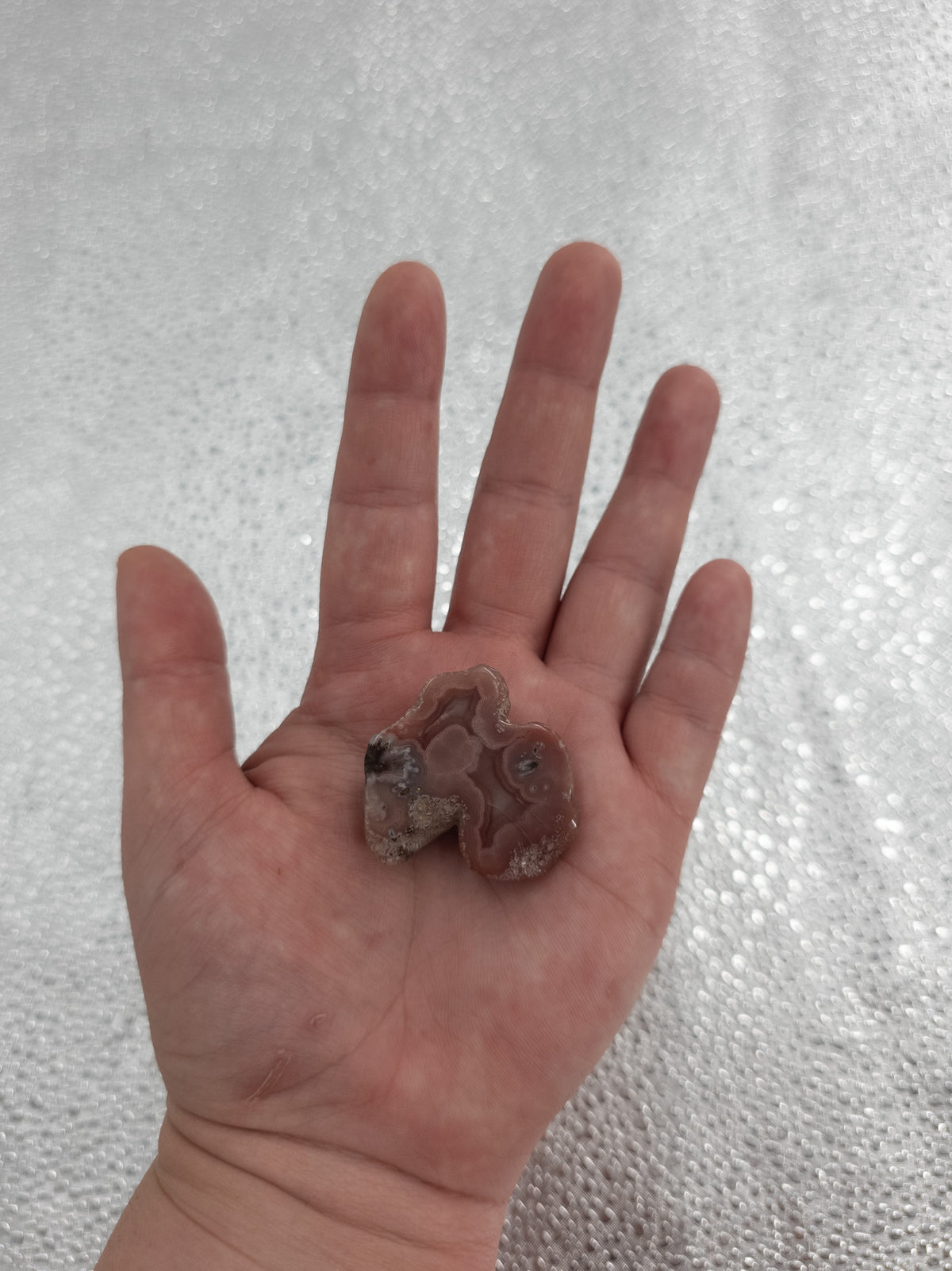 Red Banded Agate Nodule