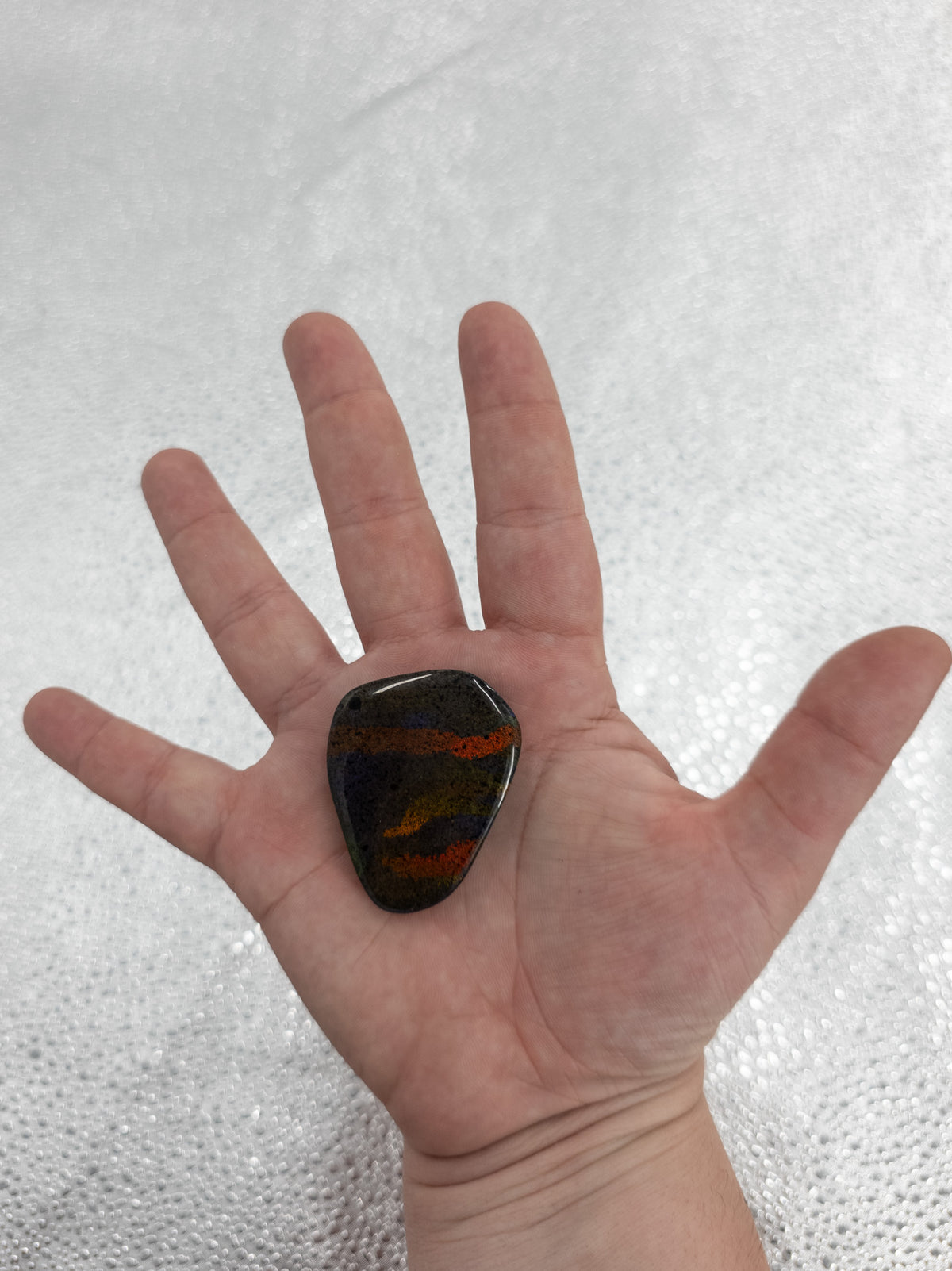 Rainbow Tigers Eye Resin Crystal