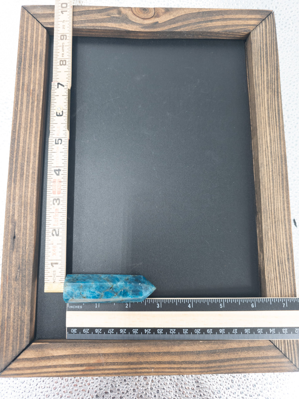 Blue Apatite Crystal Tower