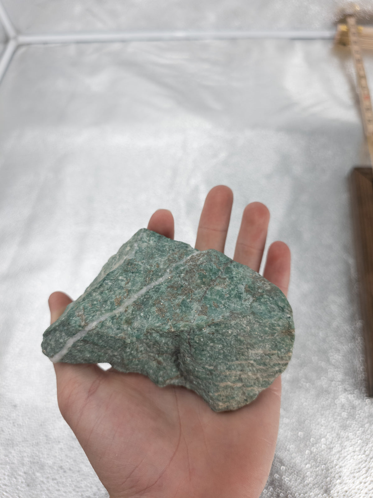 California Mariposite Chunk with Pyrite - 5 in