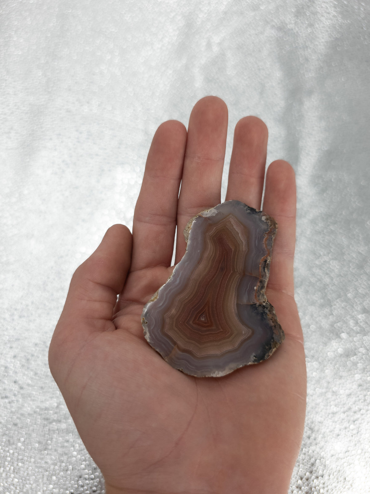 Flawless Polished Agate Slice
