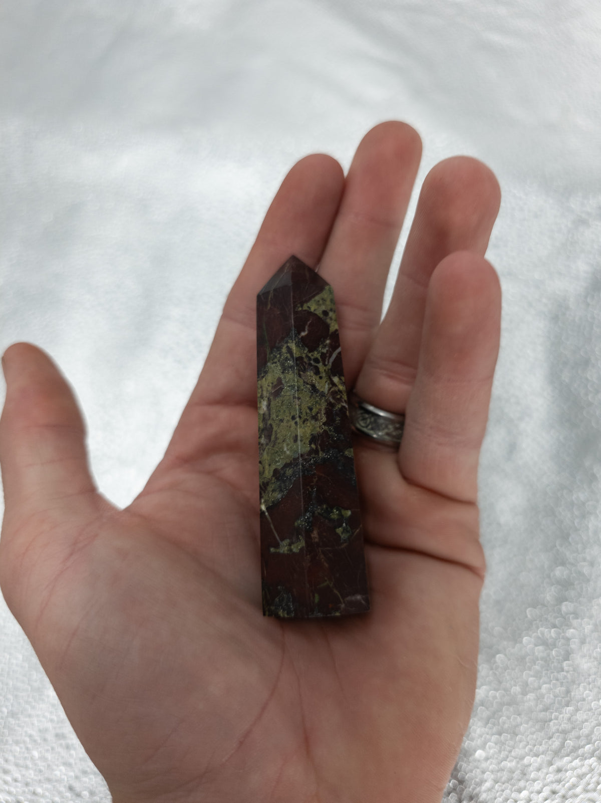 Dragon's Blood Jasper Tower