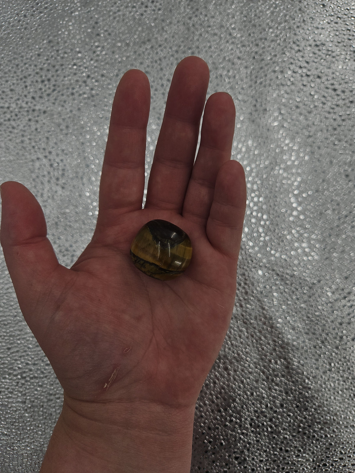 Tiger's Eye Tumbled Stone