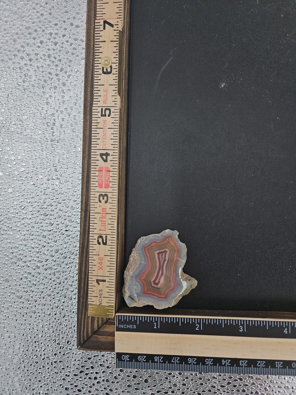 Swazi Agate Slab - 1.4 in, 2 oz