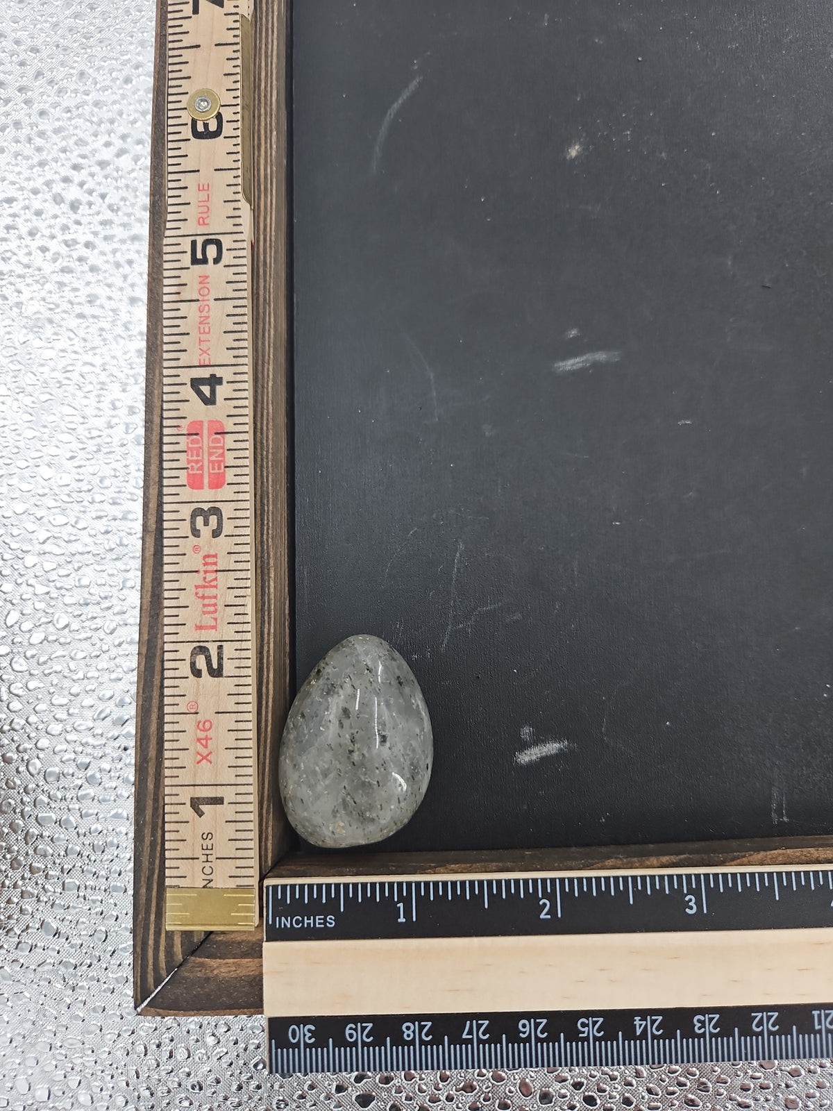Tumbled Tourmalinated Quartz