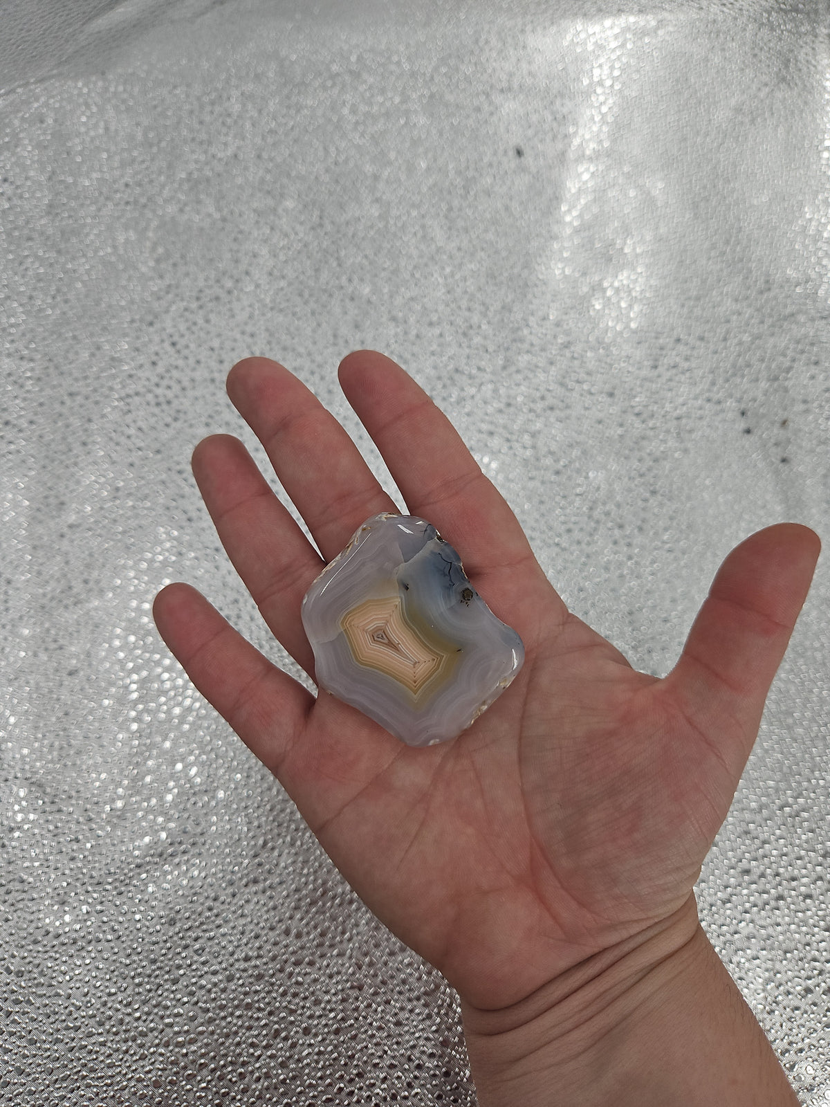 Smoothed Agate Nodule Slice