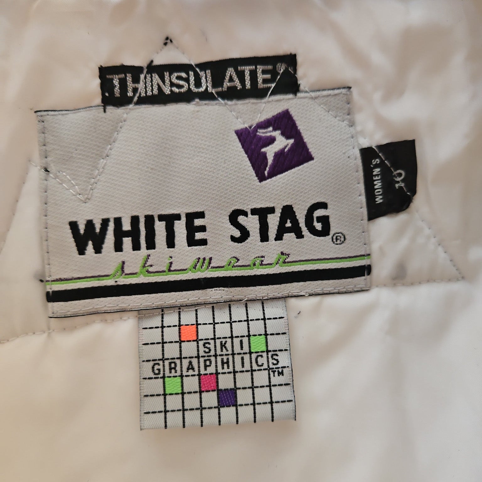 Vintage White Stag Thinsulate One-Piece Ski Suit