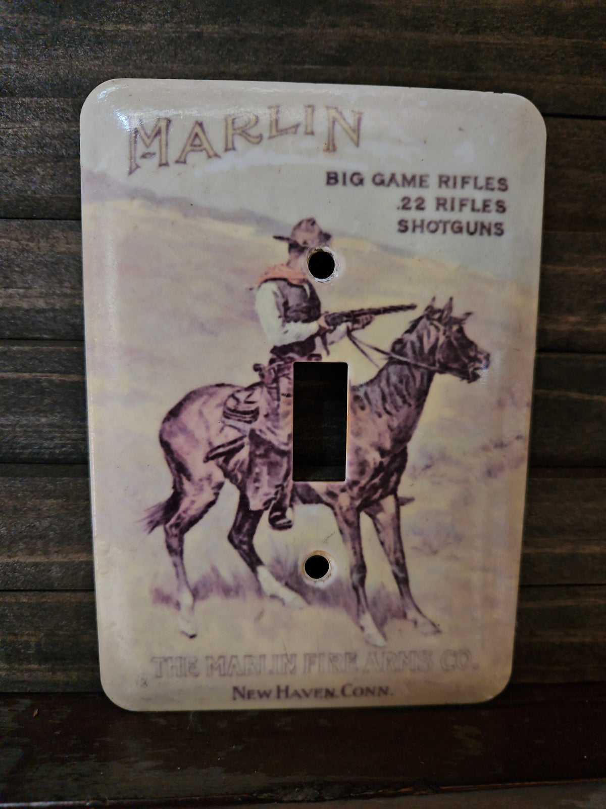Marlin Firearms Co. Decorative Light Switch Cover