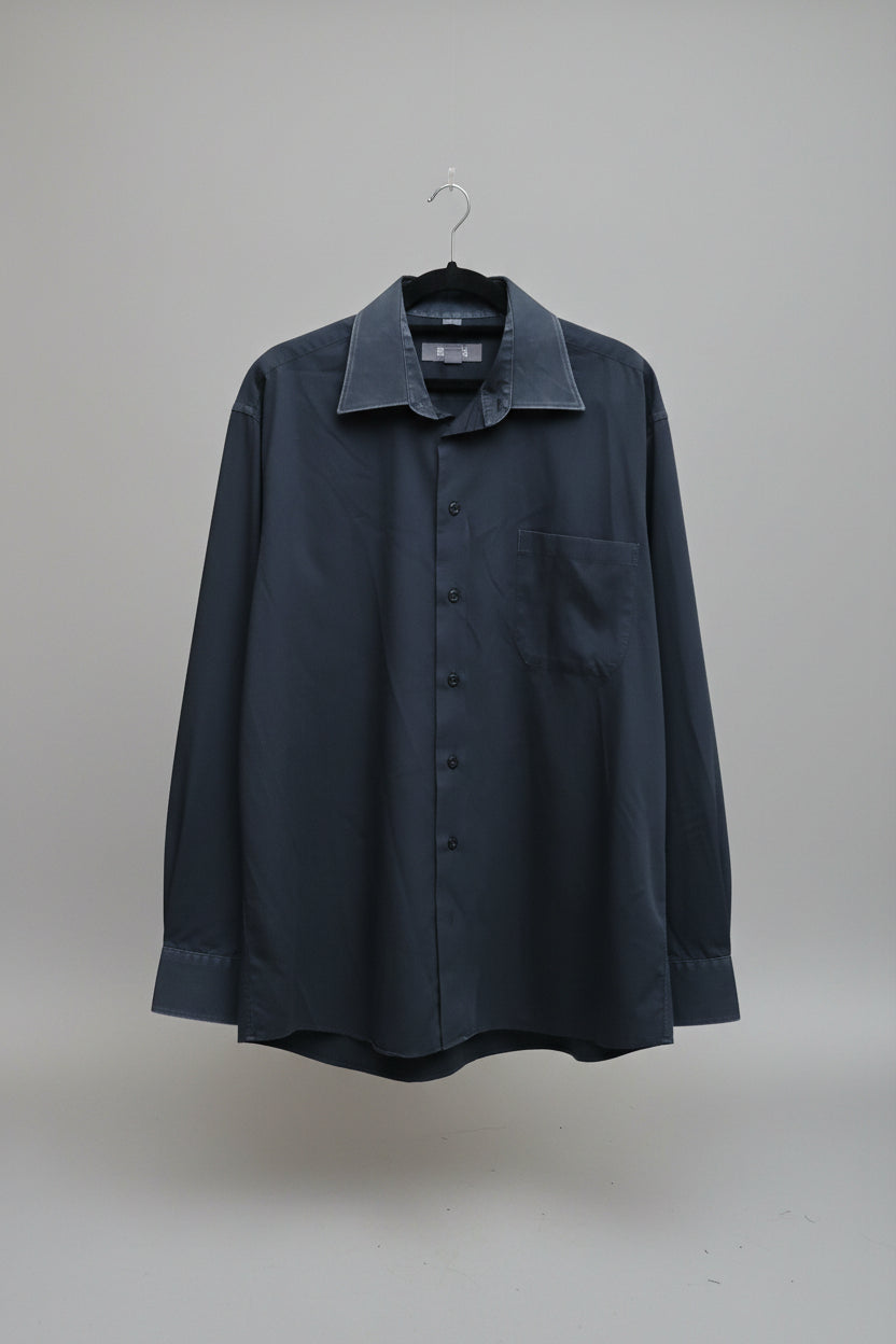 Kenneth Cole Reaction Men’s Black Long-Sleeve Dress Shirt