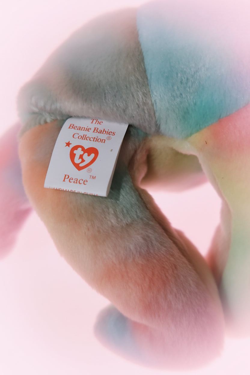 Ty Beanie Babies Vintage Peace Bear 1996 Original