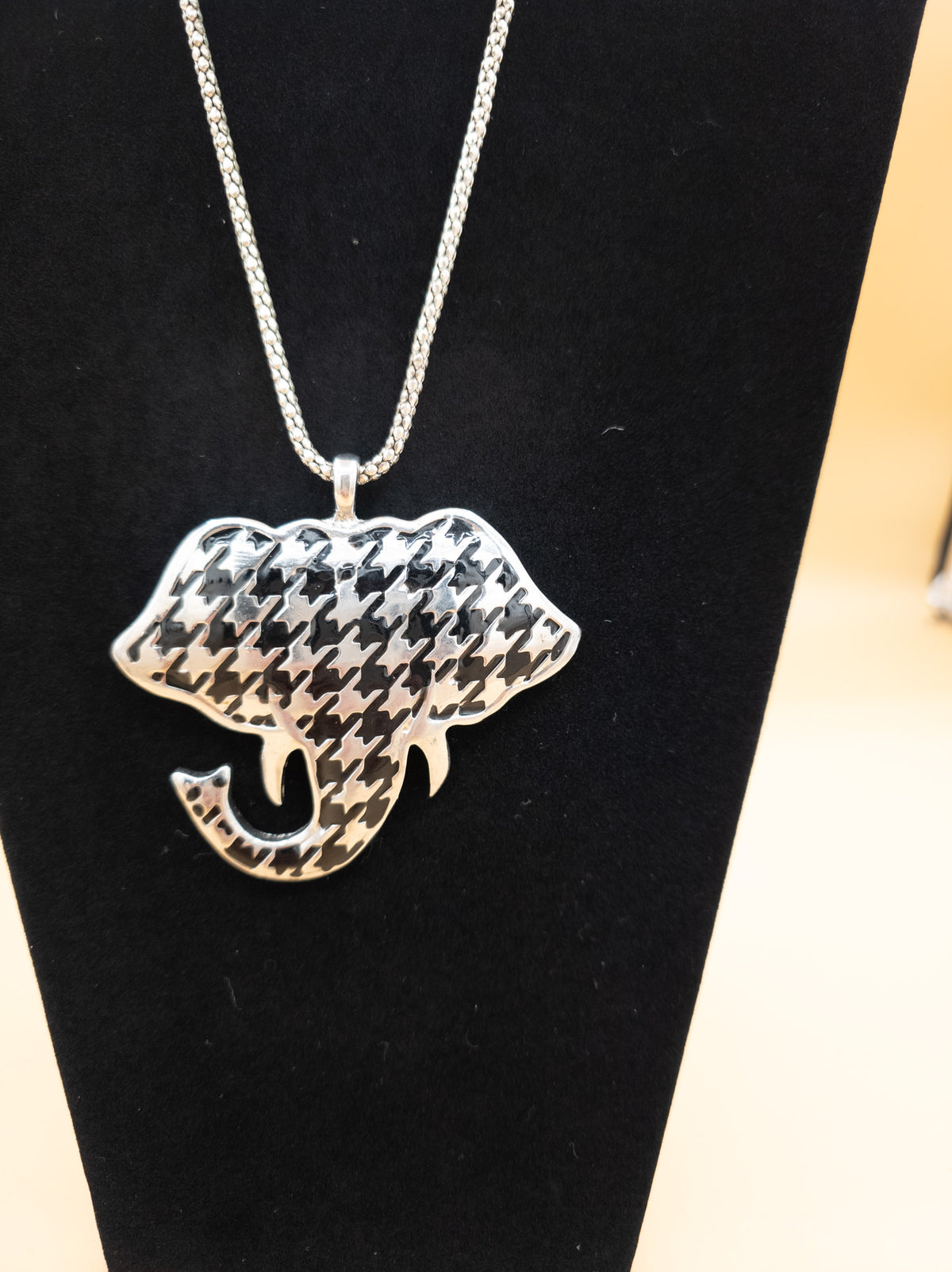 Elephant Necklace & Matching Earrings