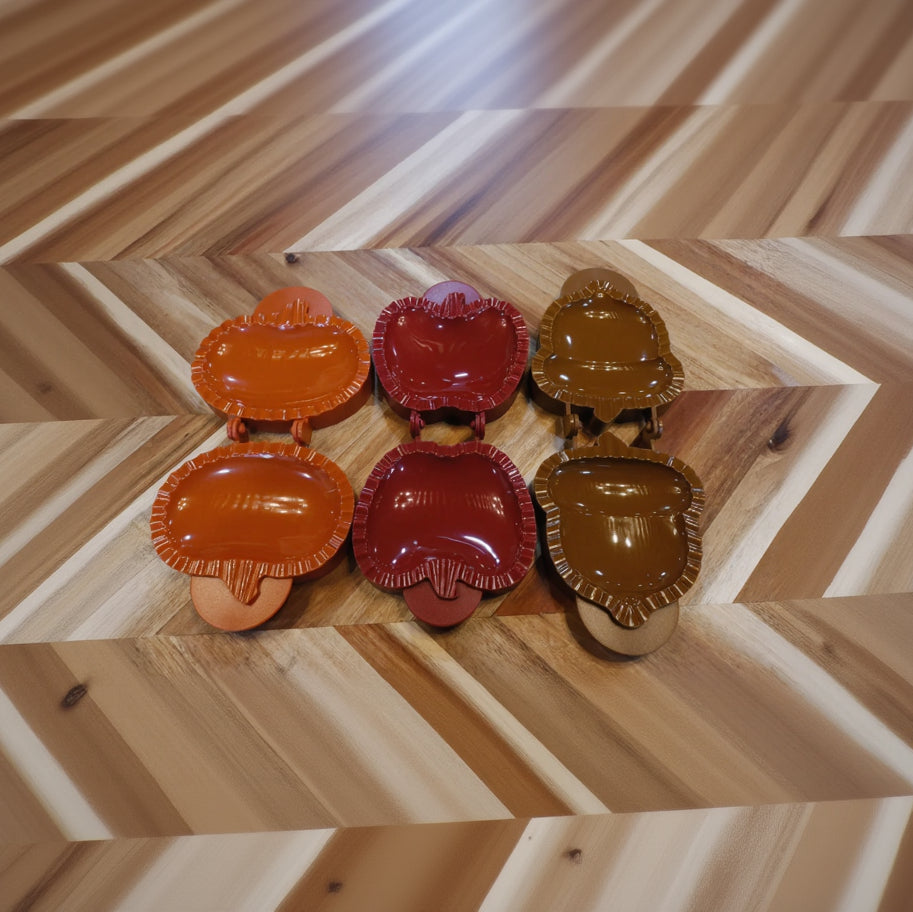 Williams Sonoma Set of 3 Autumn Themed Mini Pie Molds