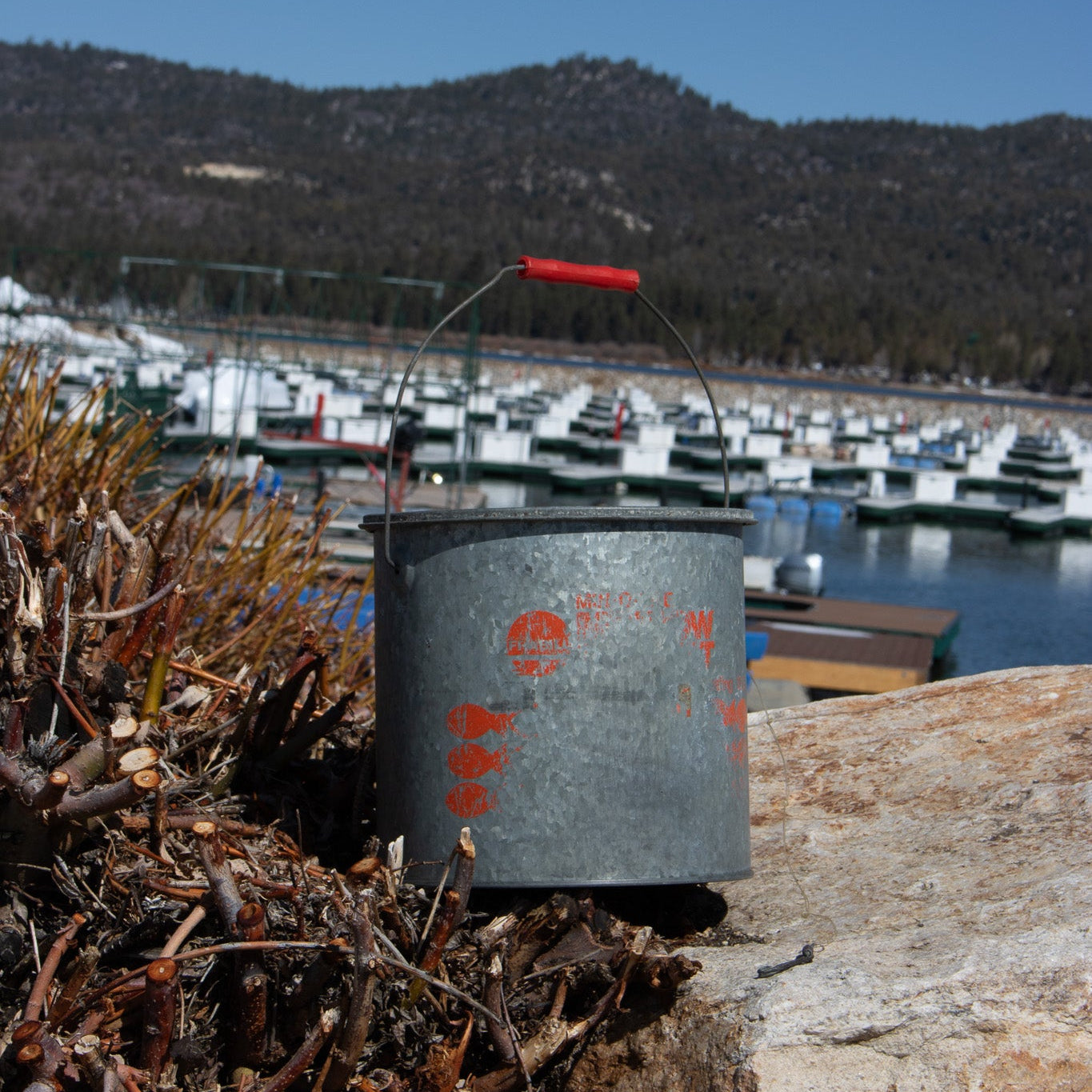 Vintage "Frabill" Brand Minnow Bucket