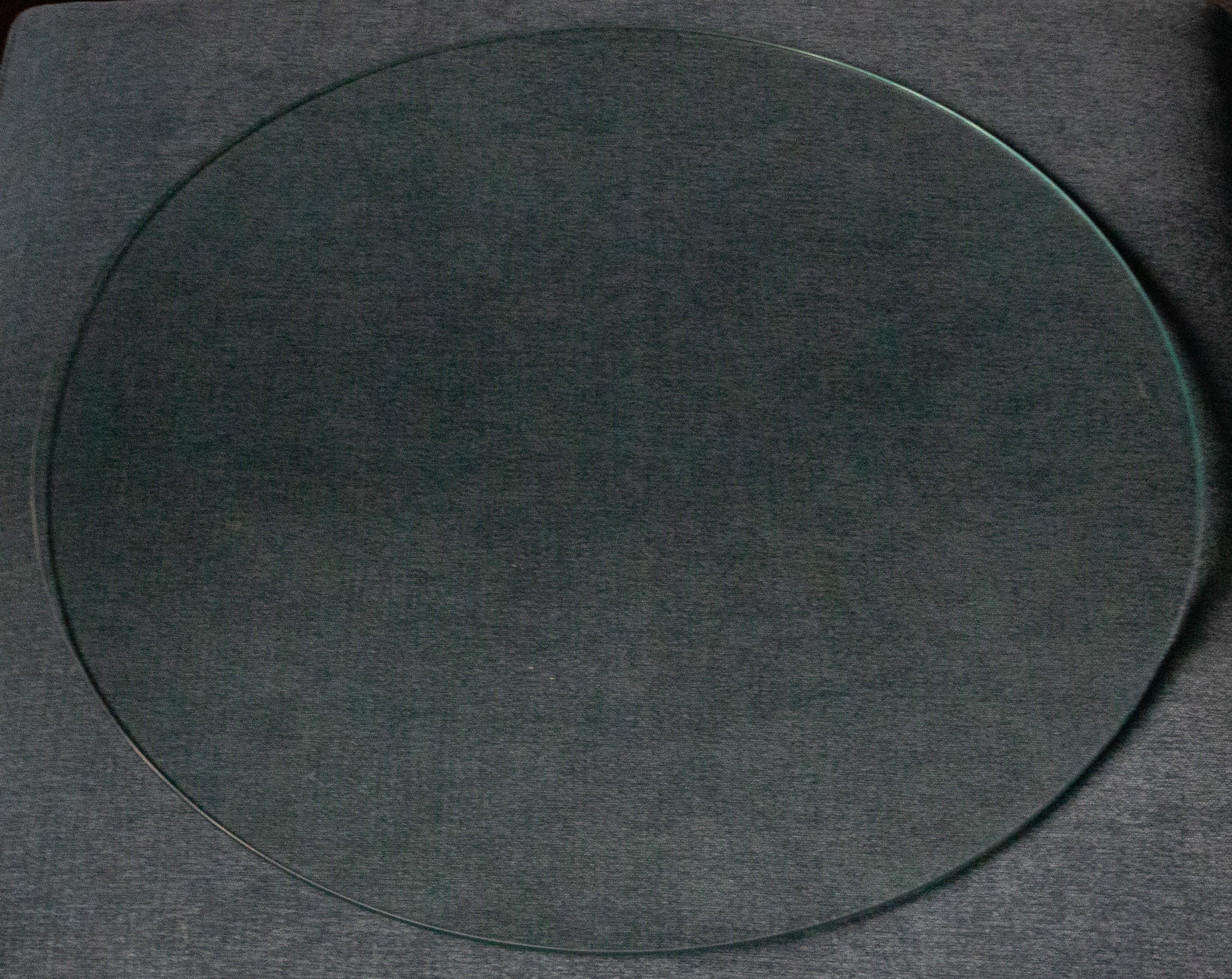 Beautiful Glass Tabletop and Aluminum Frame Tree of Life End Table