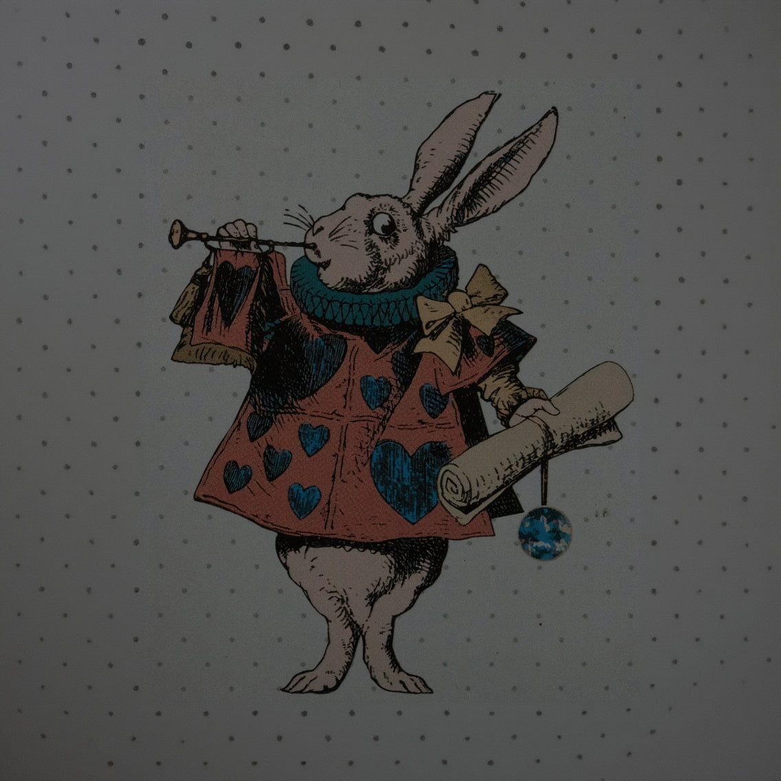 Charbrew English Breakfast Tea 60 Bags with Decorative Collectors Alice in Wonderland March Hare 4.2oz Tin