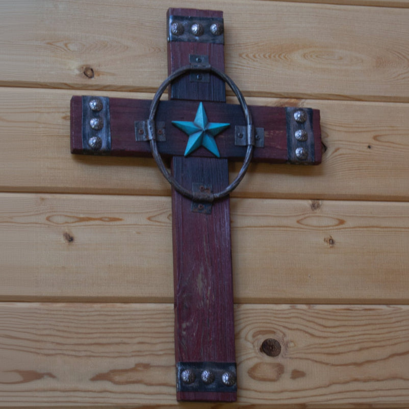 Western Style Resin Decorative Cross