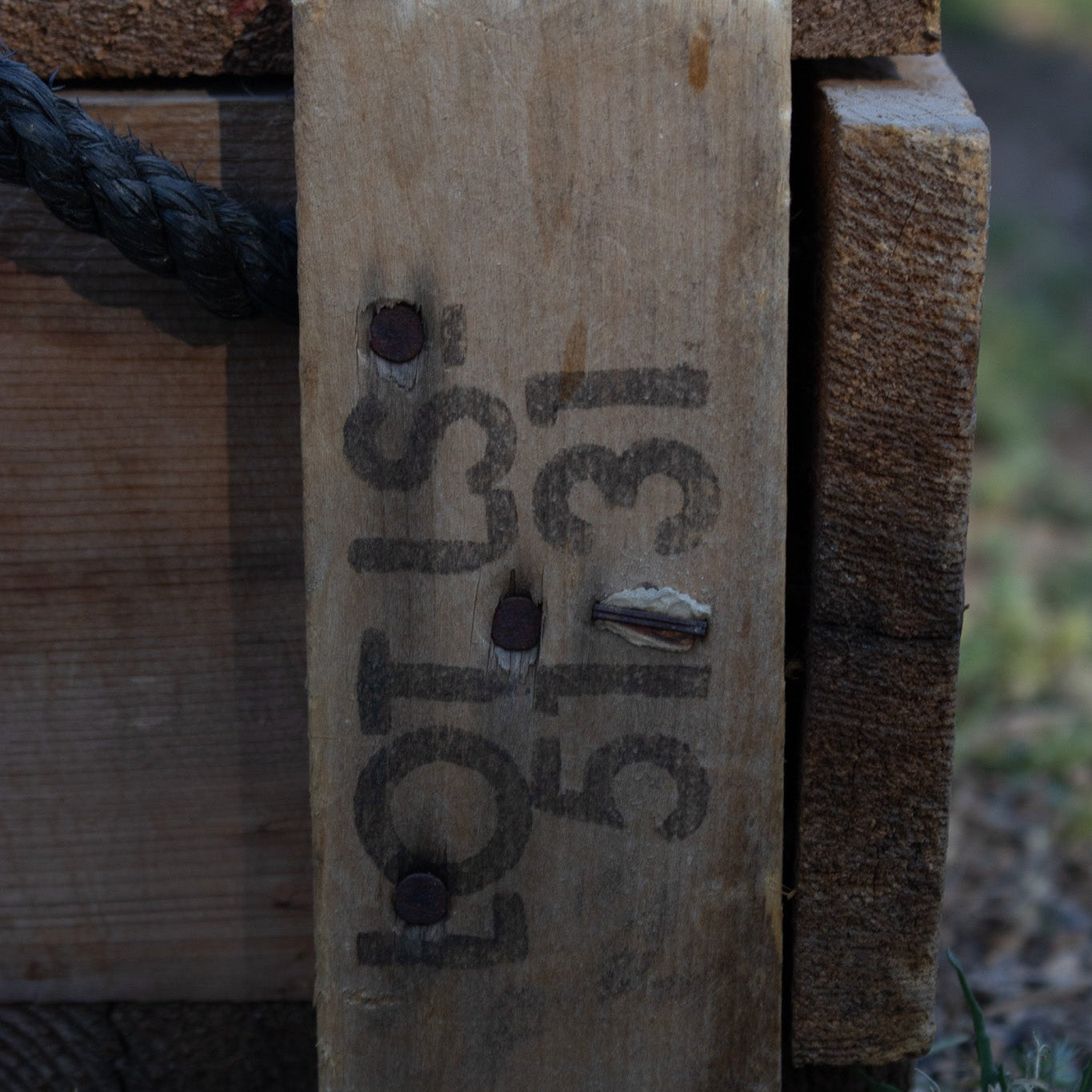 Vintage US Army Wooden Ammunition Crate