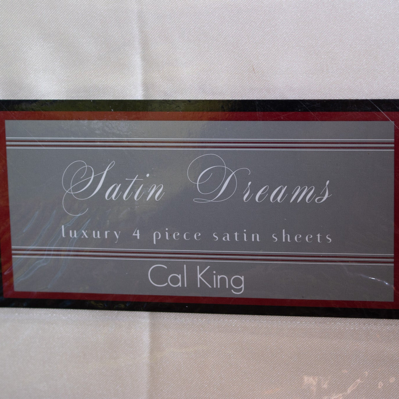 Satin Dreams Luxury Satin Sheets – 4-Piece Set for California King, Smooth & Luxurious Feel