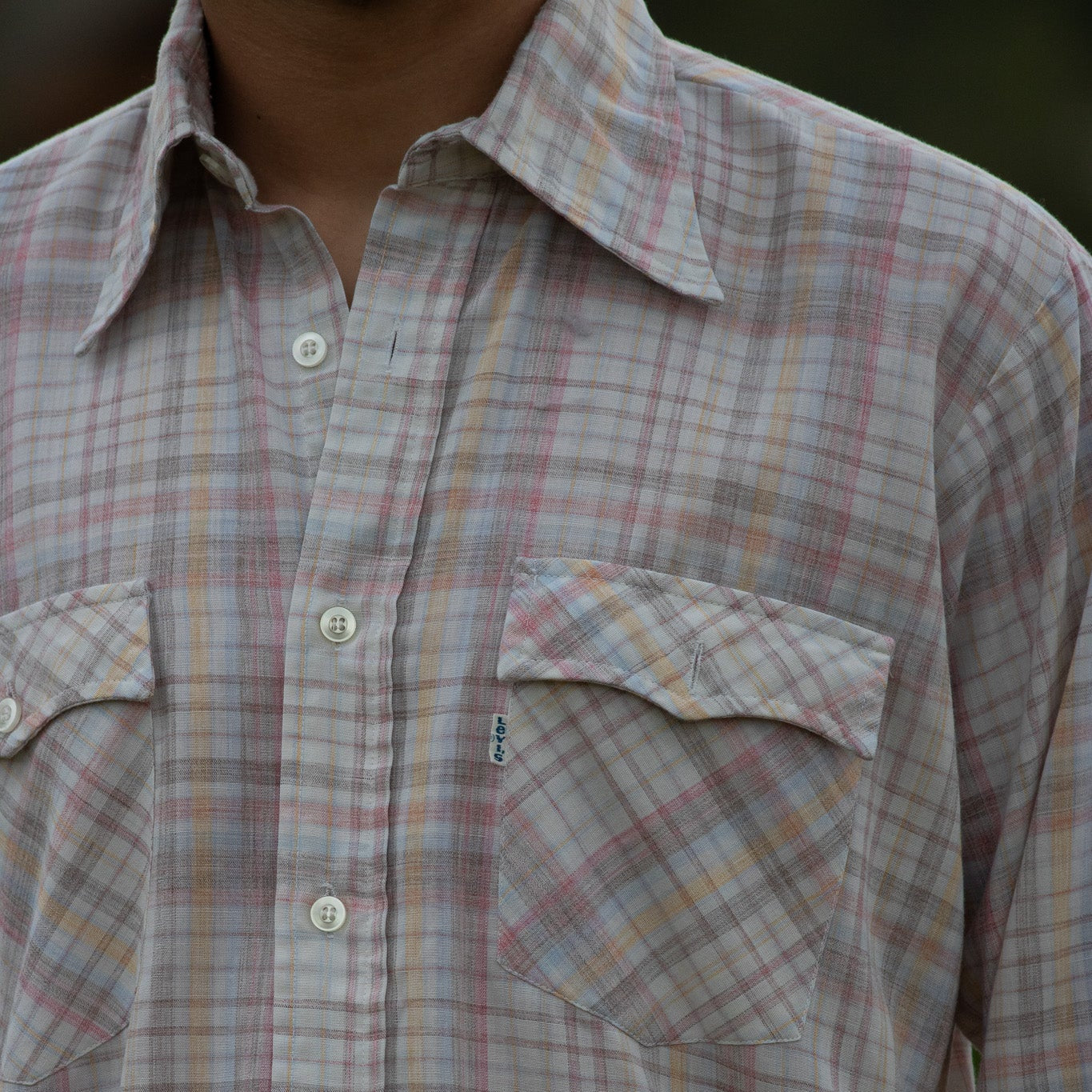 Levi's Long Sleeve Flannel – Size Large.