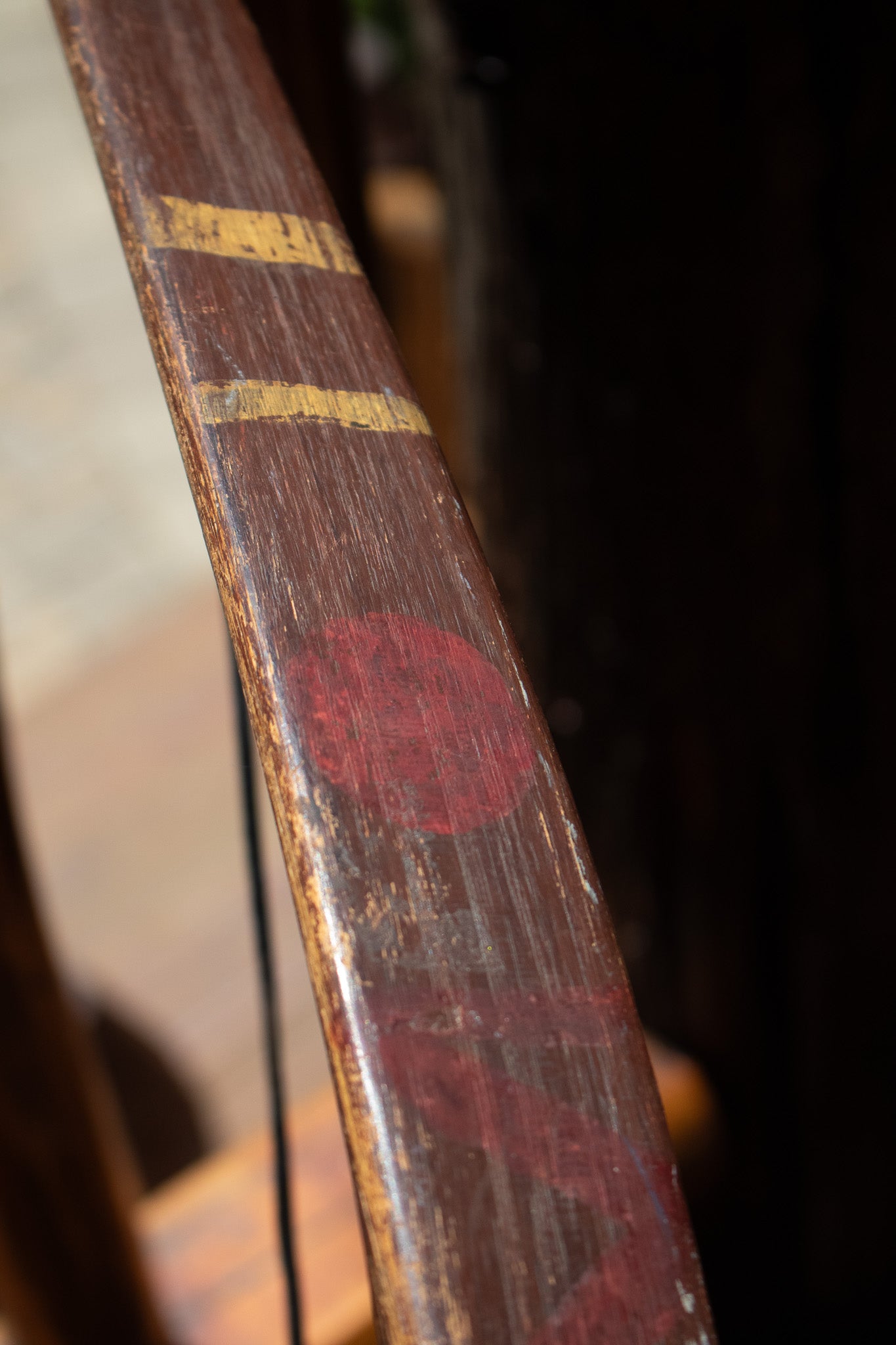 Vintage 1930's-1940's Native American Recurve Bow and Arrow Set