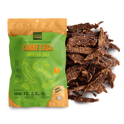 People's Choice Beef Jerky Limon Con Chile