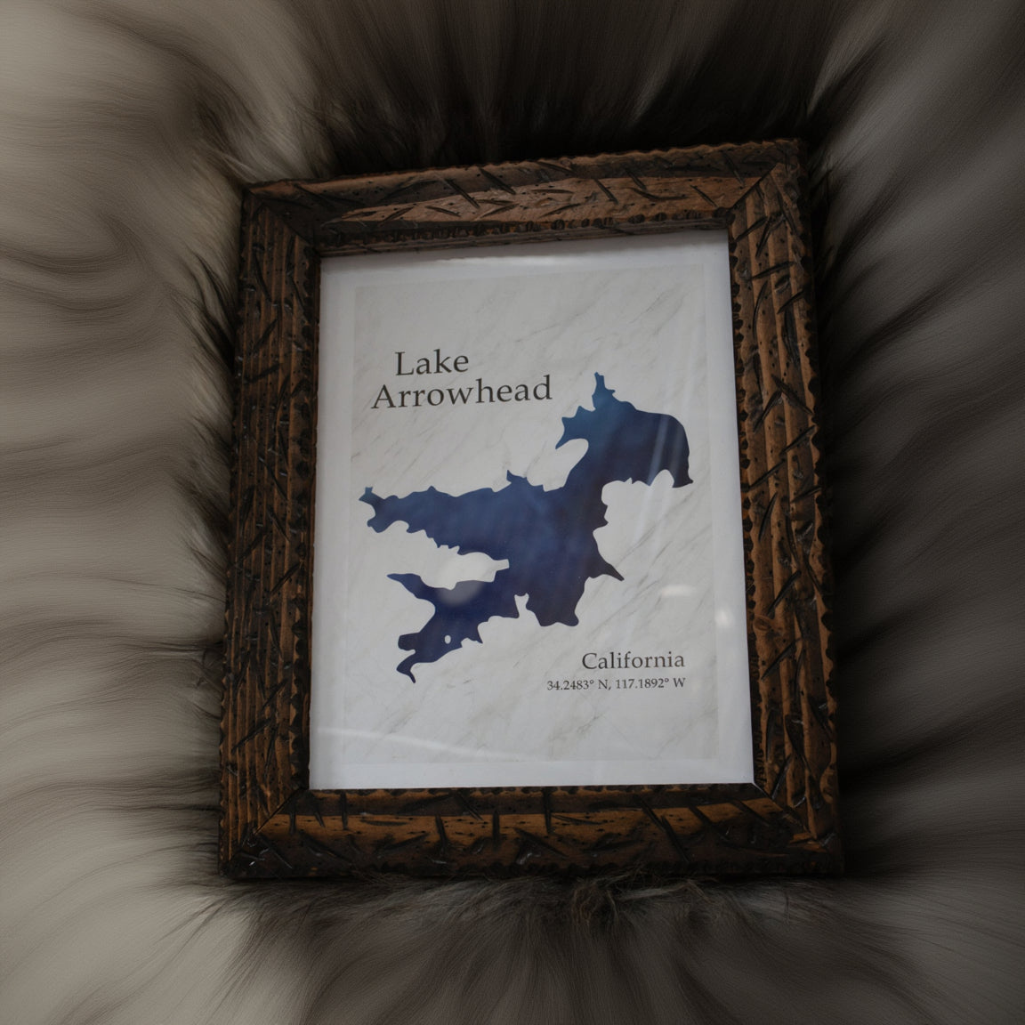 Lake Arrowhead CA Wall Art Print