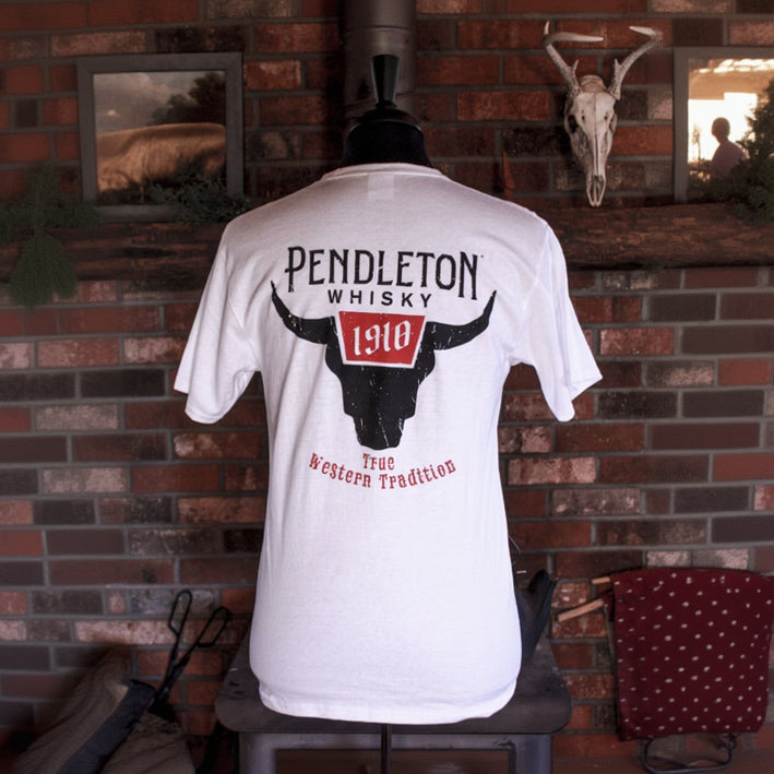 Pendleton Cowboy Canadian Whiskey 1910 MED T-shirt