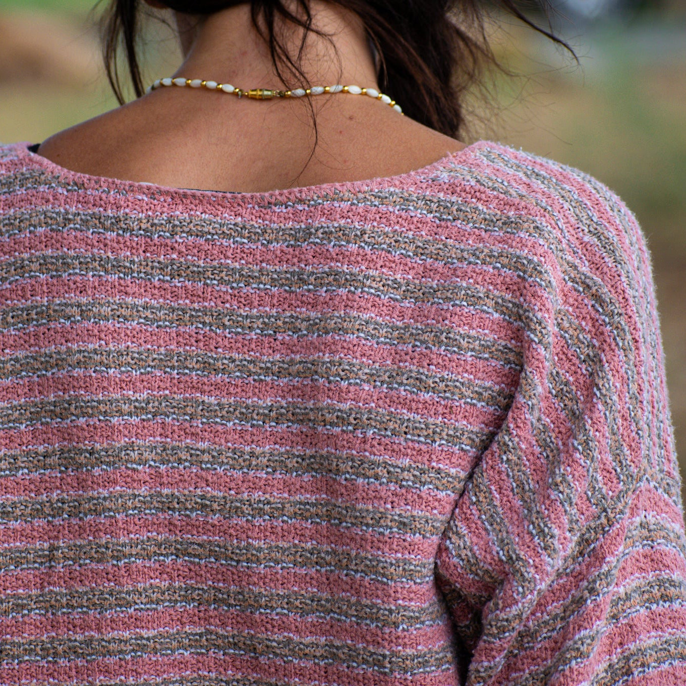 Star Cody Light Pink Cropped Sweater