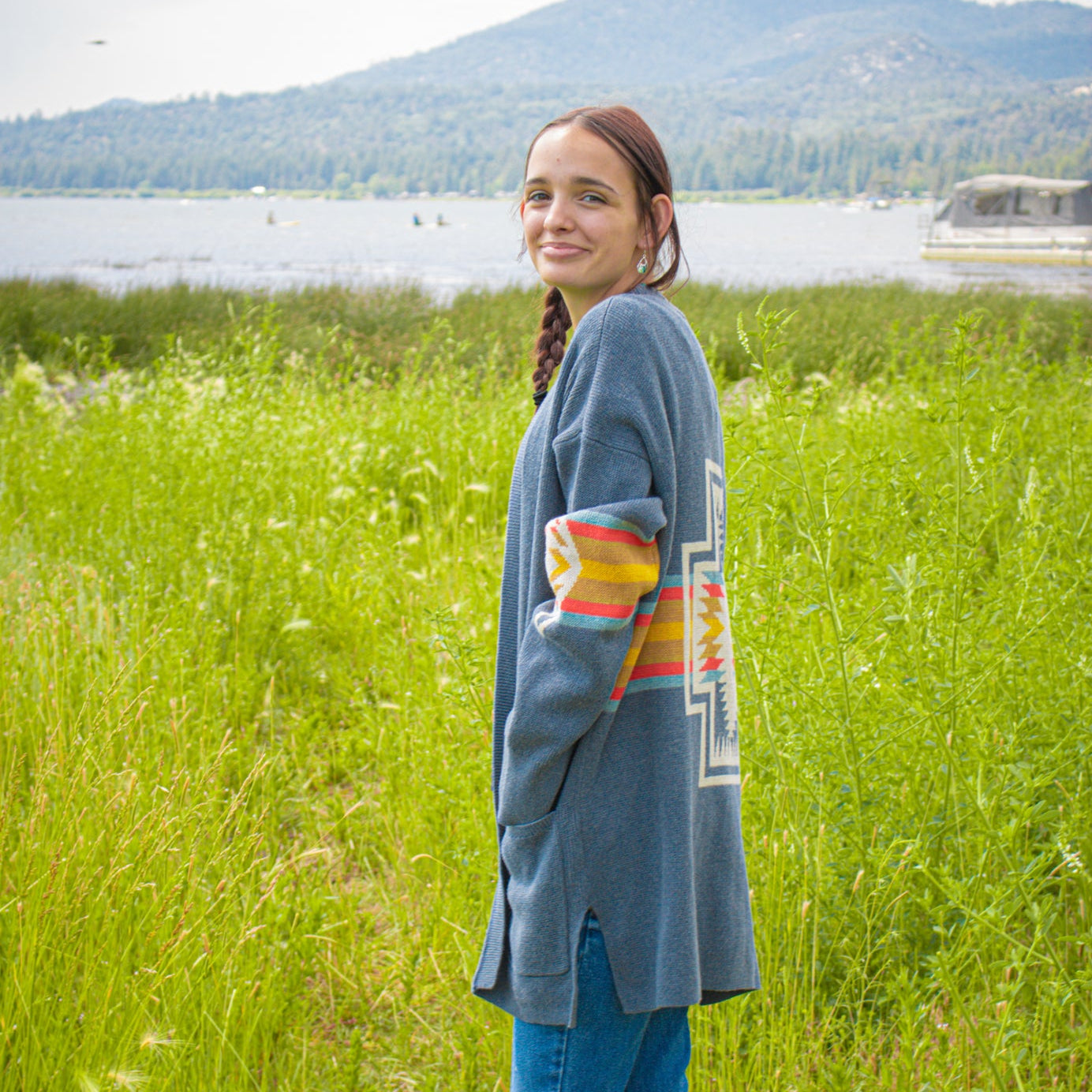 Pendleton Open front Cardigan Sweater