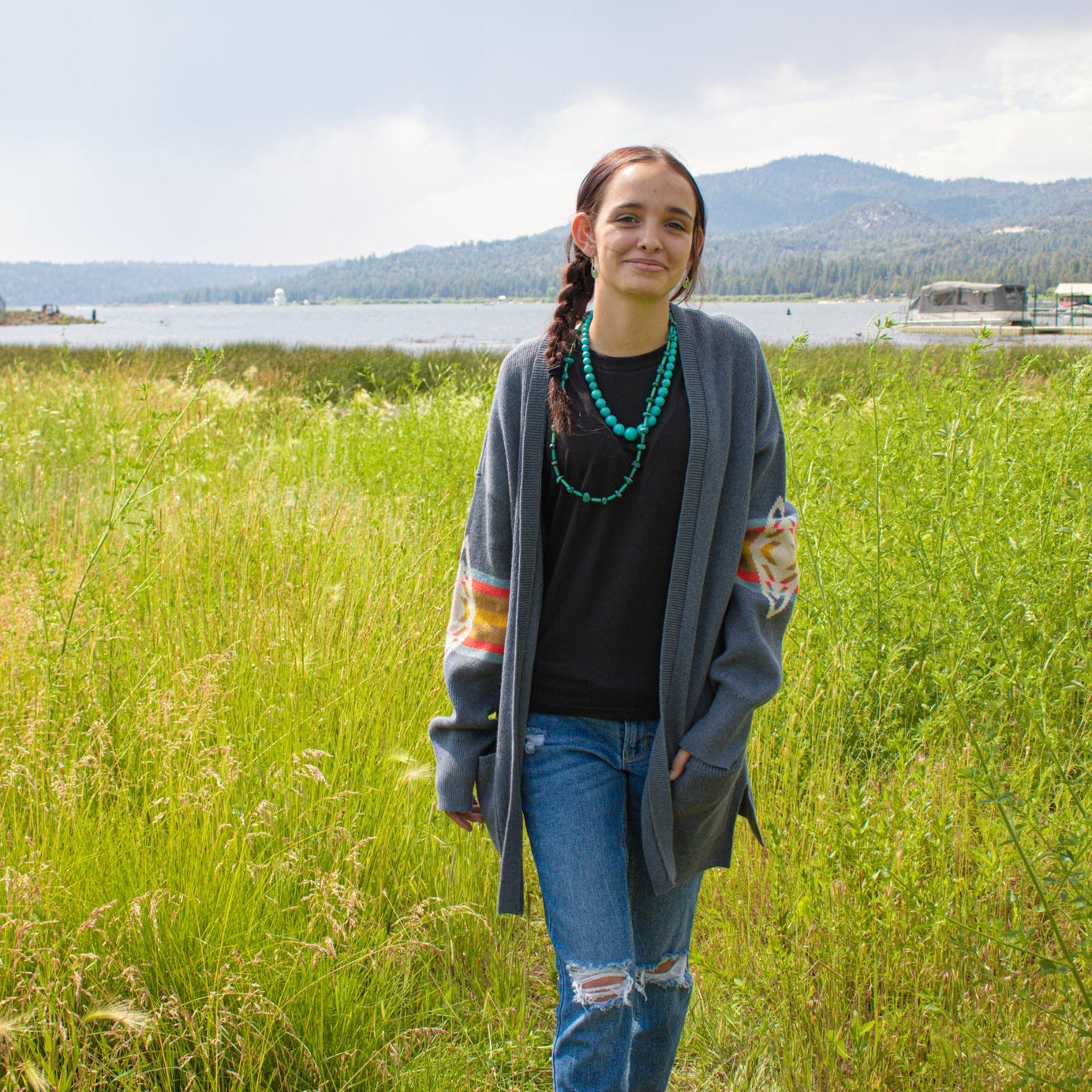 Pendleton Open front Cardigan Sweater