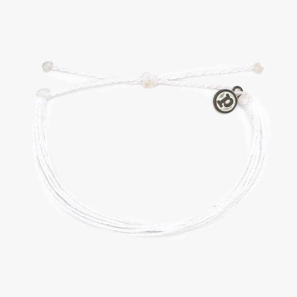 White Original Pura Vida Jute Cord Bracelet