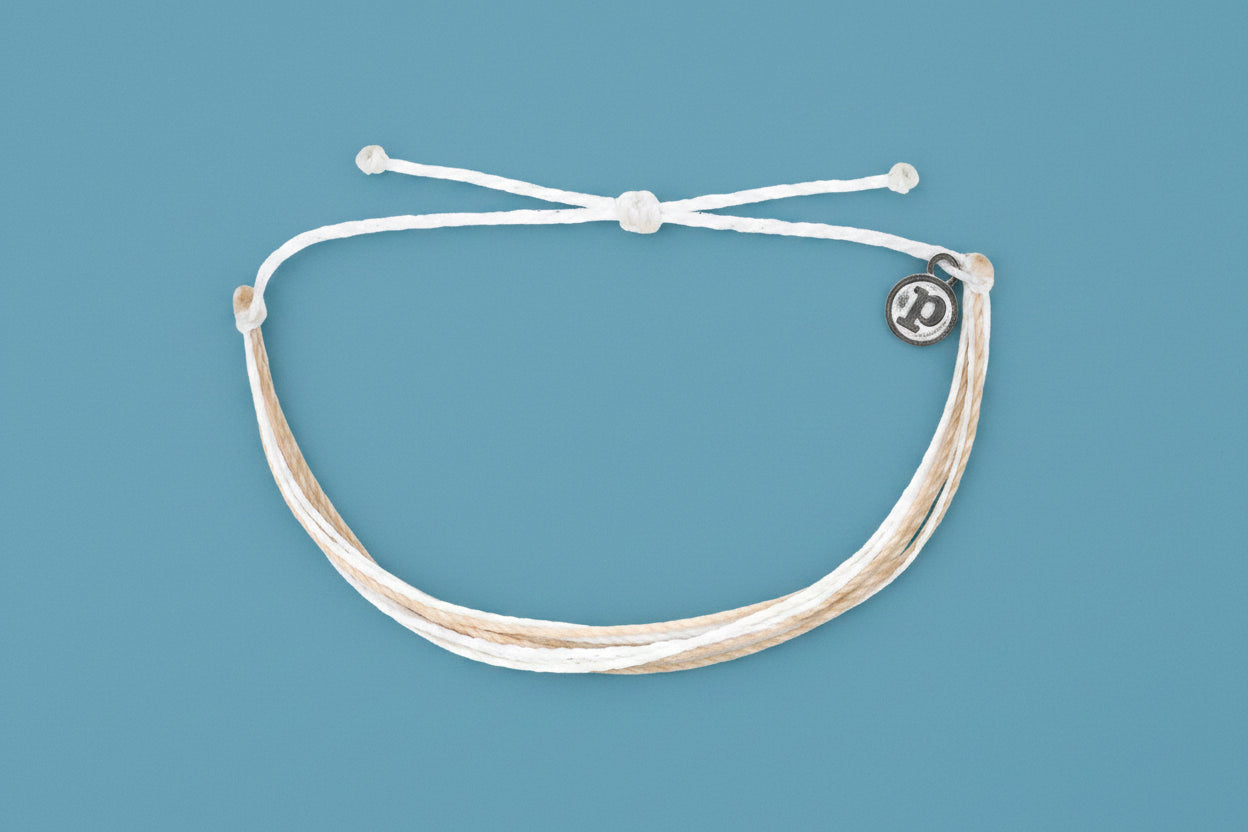 Pura Vida White Sands Jute Cord Bracelet