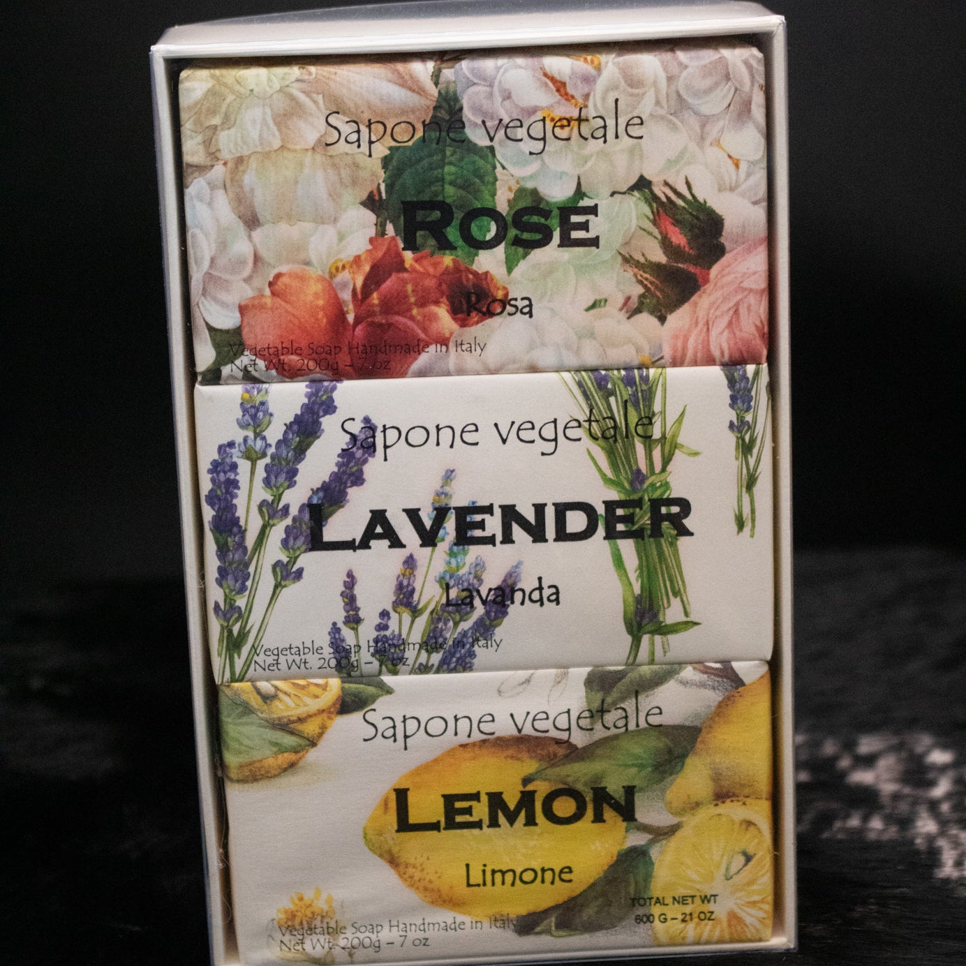Vegetable Based Luxury Soap 3pack