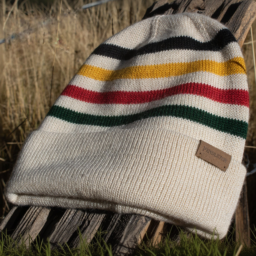 Pendleton Glacier Stripe Knitted Beanie