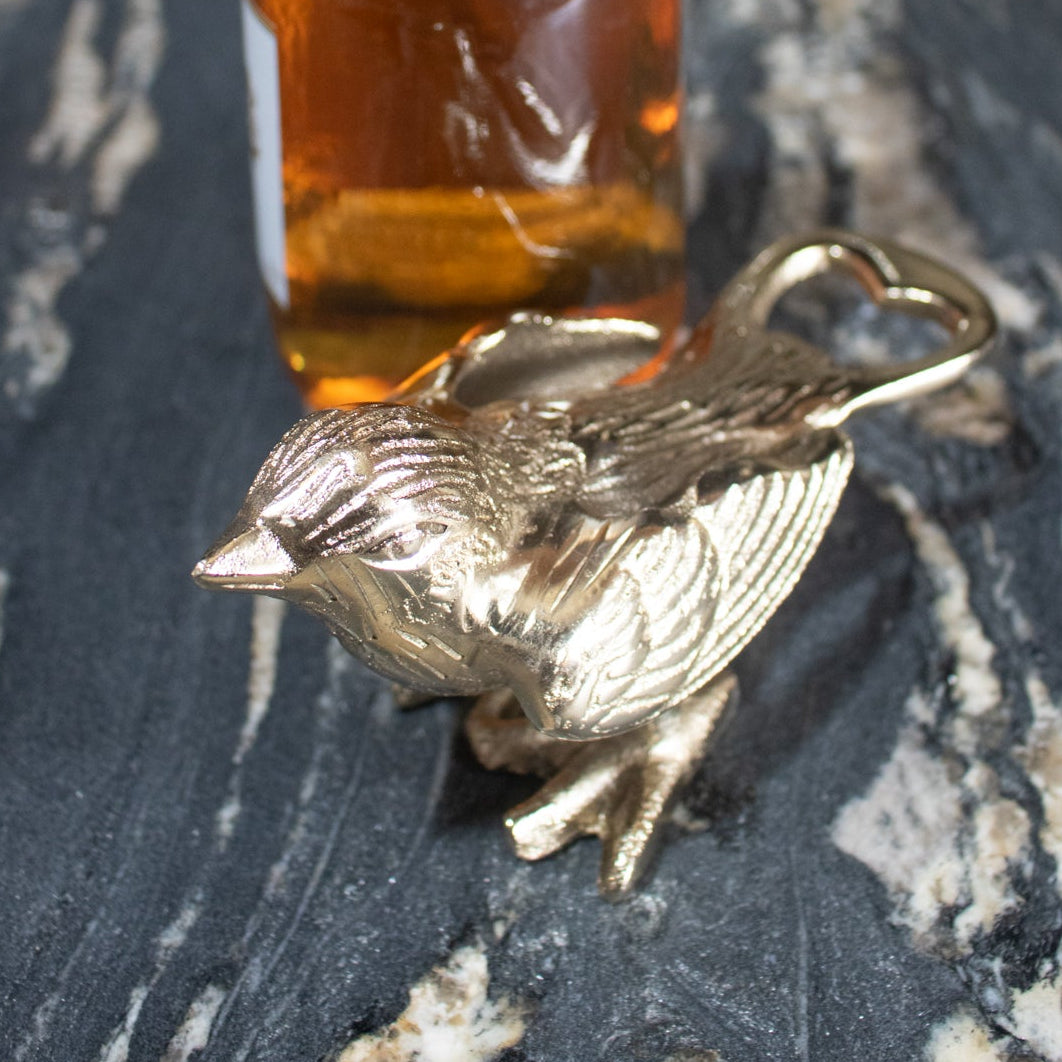 I Am A Bottle Opener in Cast Aluminum Bird