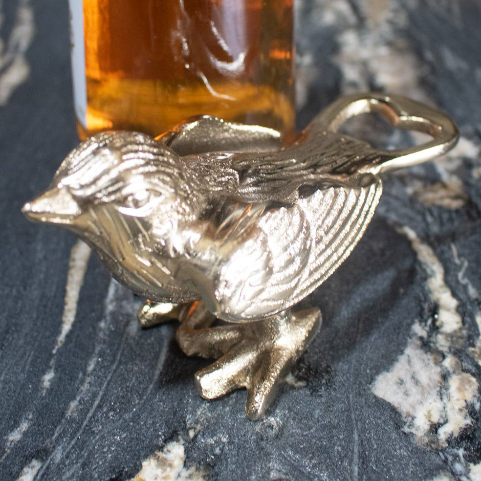 I Am A Bottle Opener in Cast Aluminum Bird