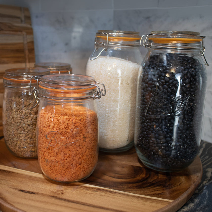 Wide Mouth Mason Jars
