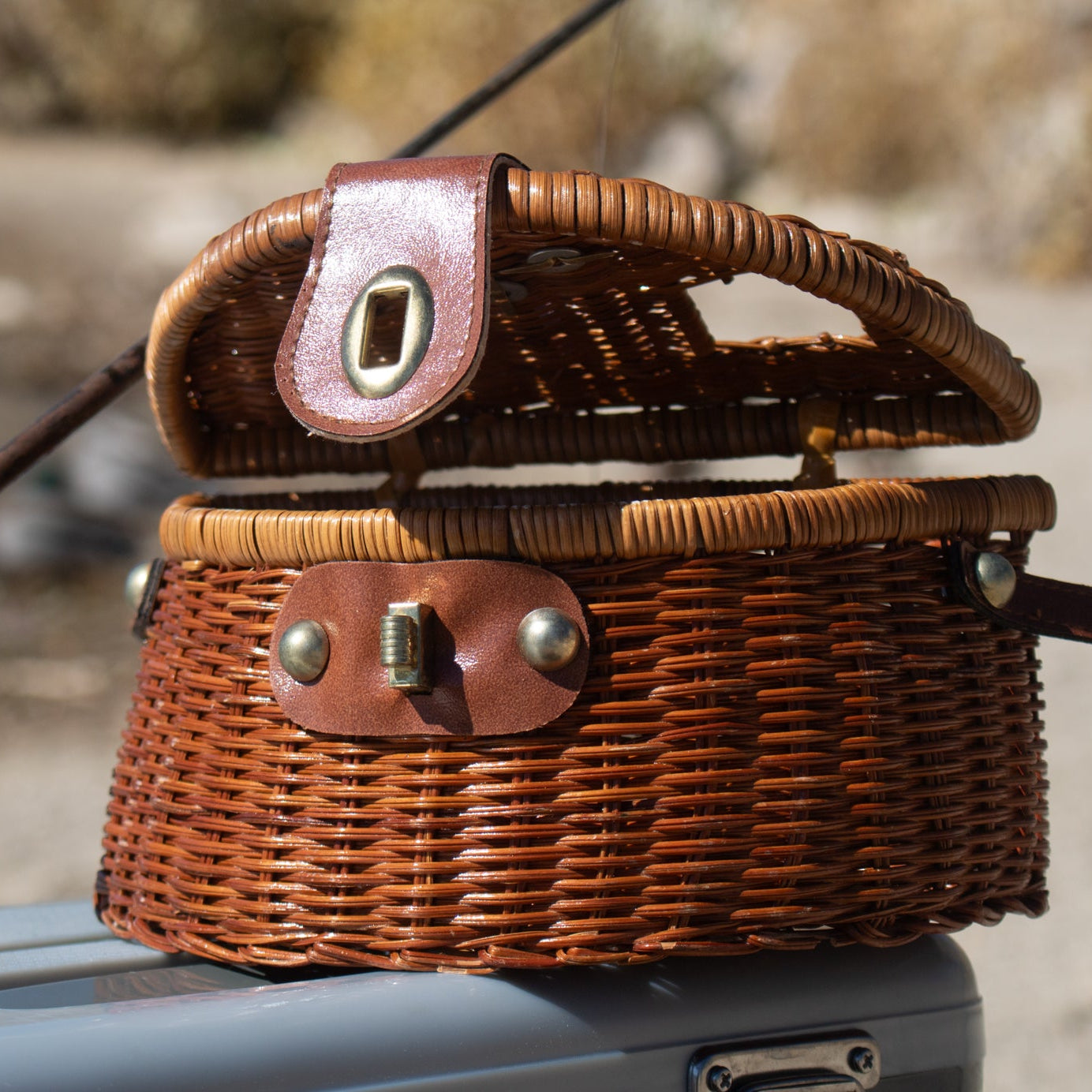 Small Fishing Creel Basket