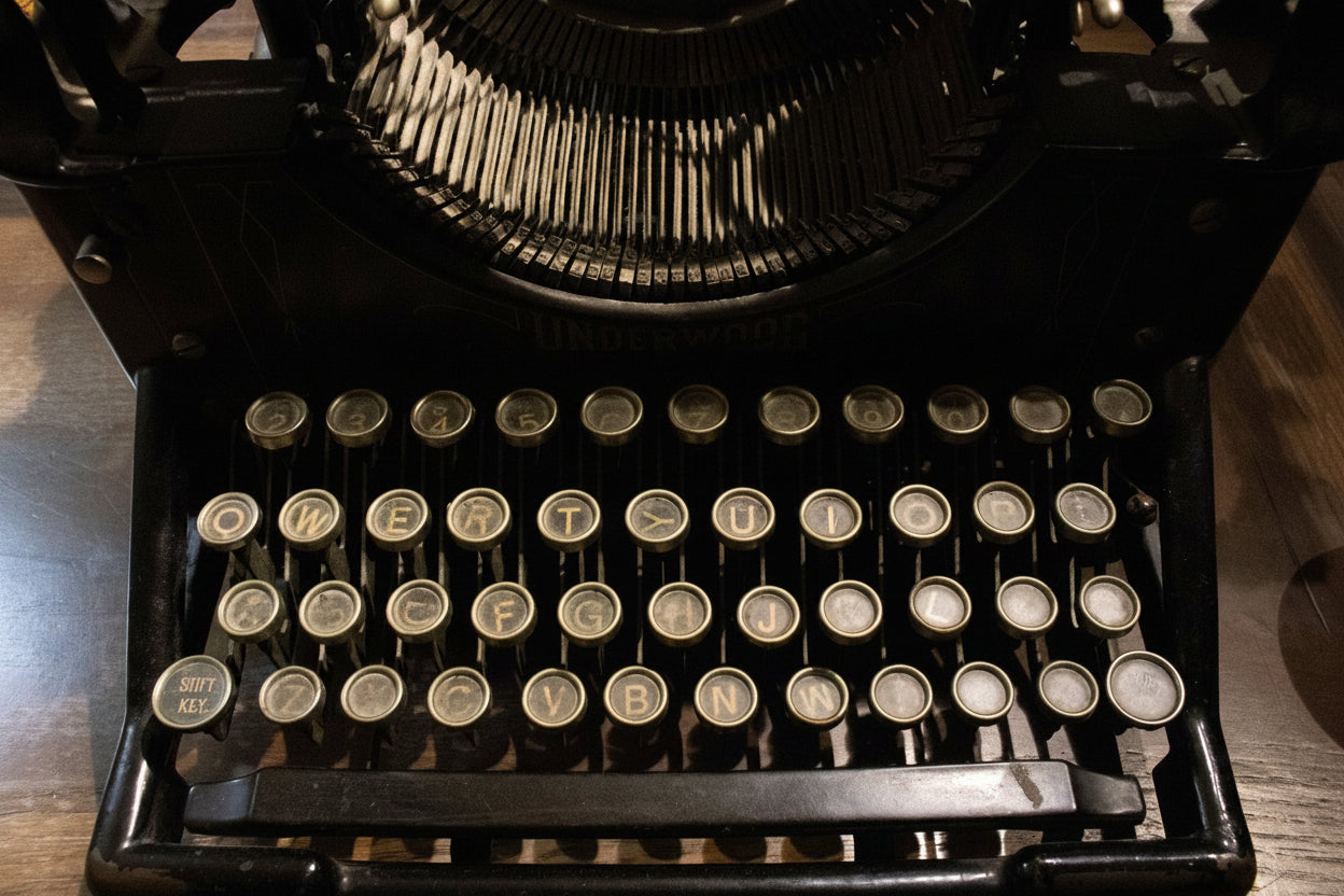 Vintage Underwood Typewriter — Early 20th-Century Collectible