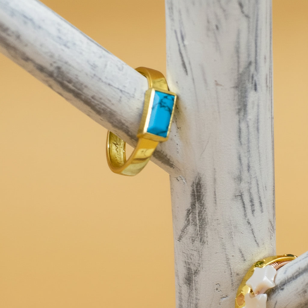 Pura VIda Tulum Turquoise Ring
