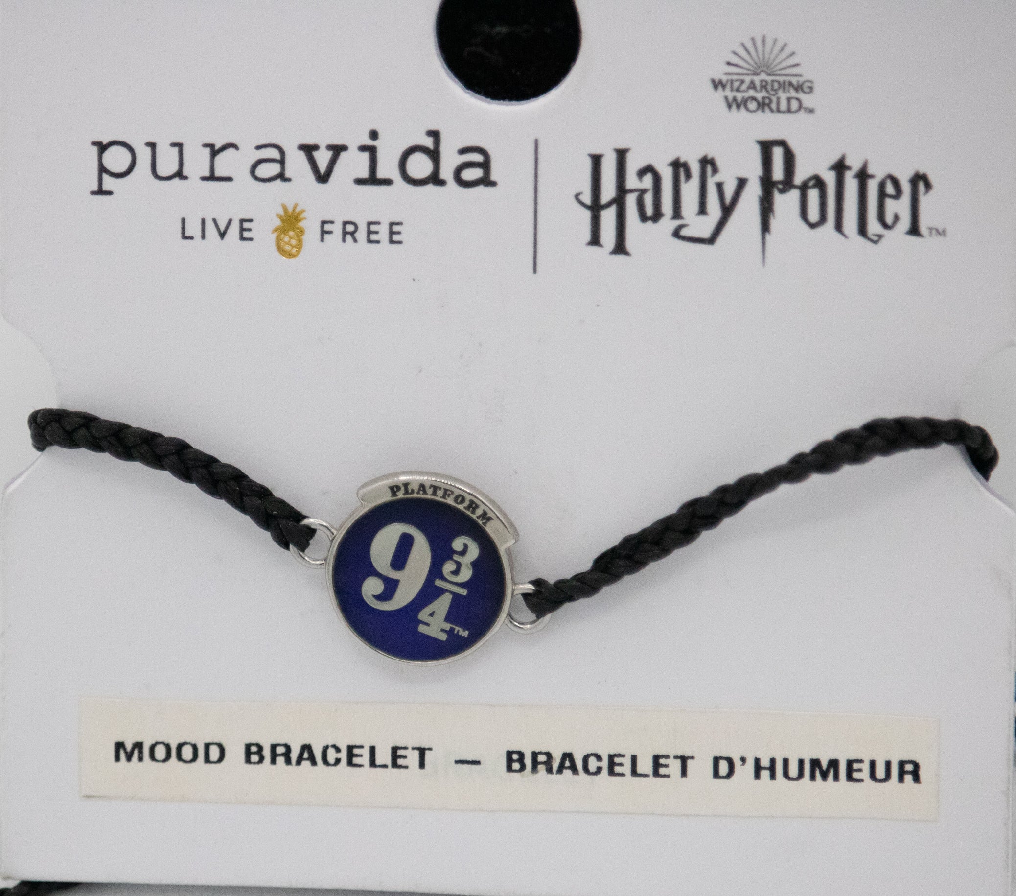 Pura Vida Platform 9 3/4 Mood Charm Jute Cord Bracelet
