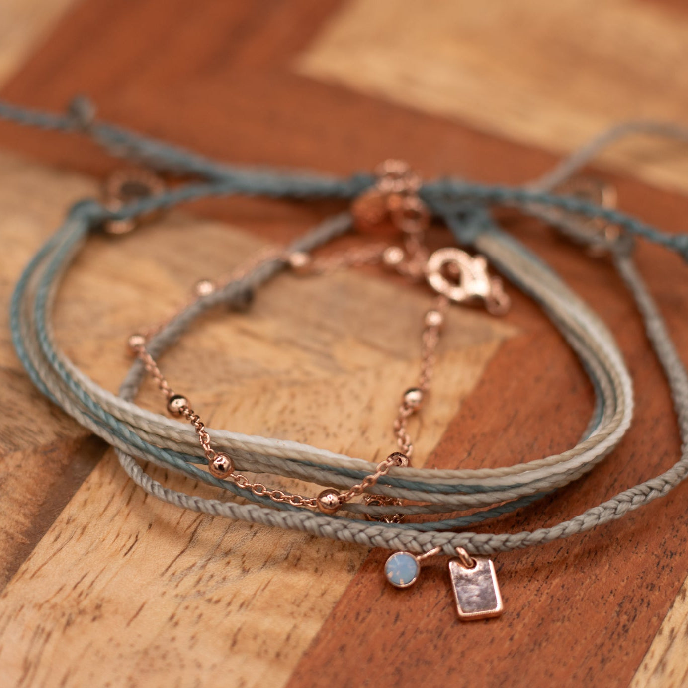 Pura Vida Blue Bracelet Style Pack