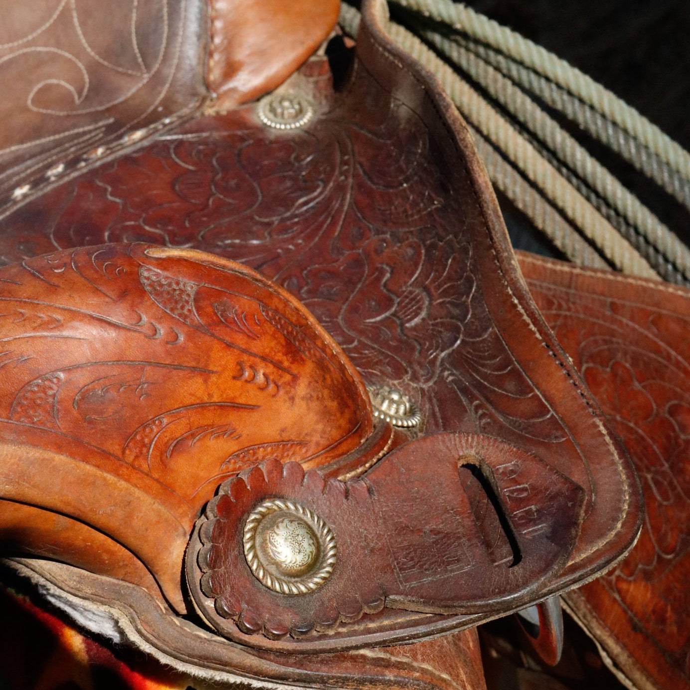 Vintage Lone Star 15 1/4Inch Show Saddle