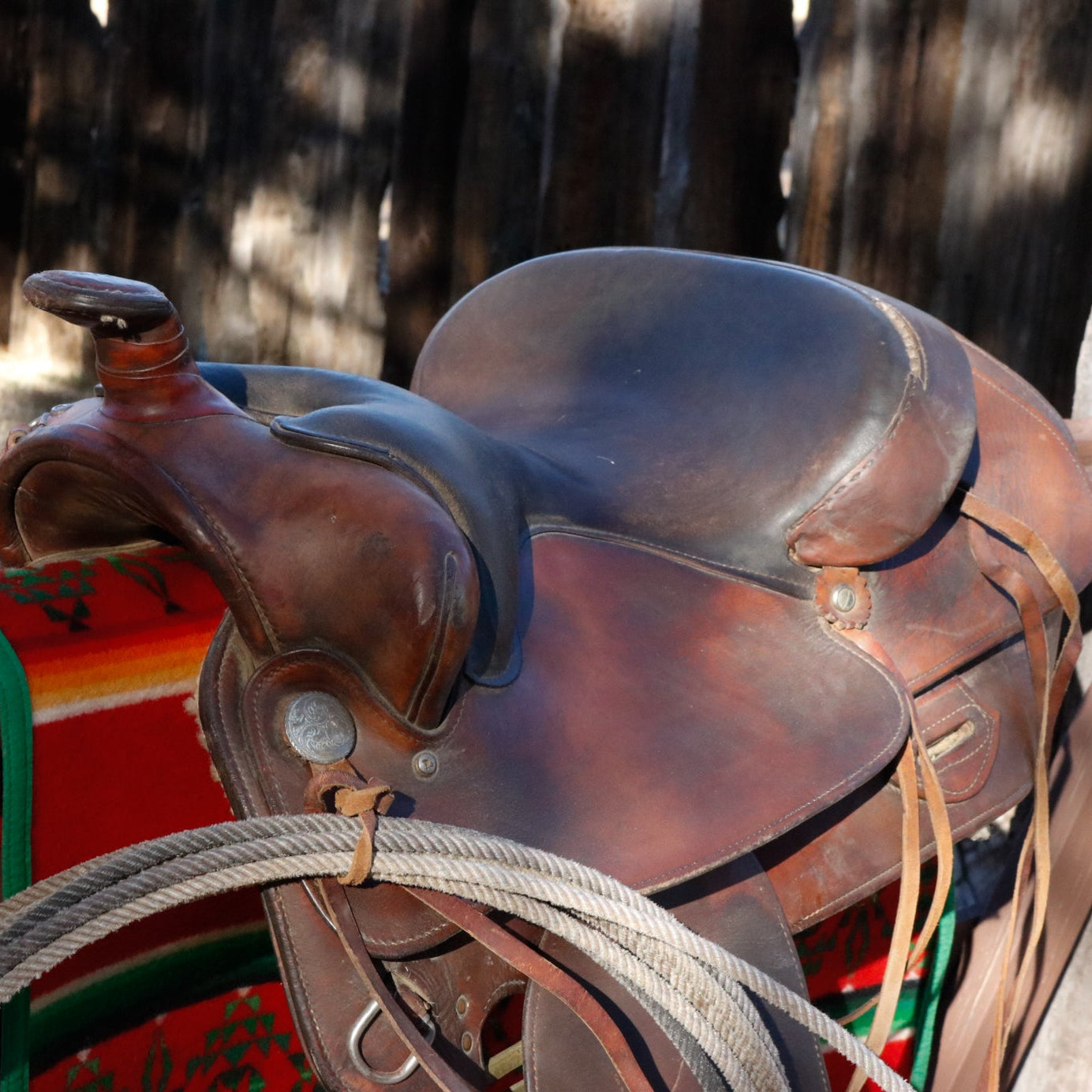 Vintage 17 Inch Classic Western Saddle