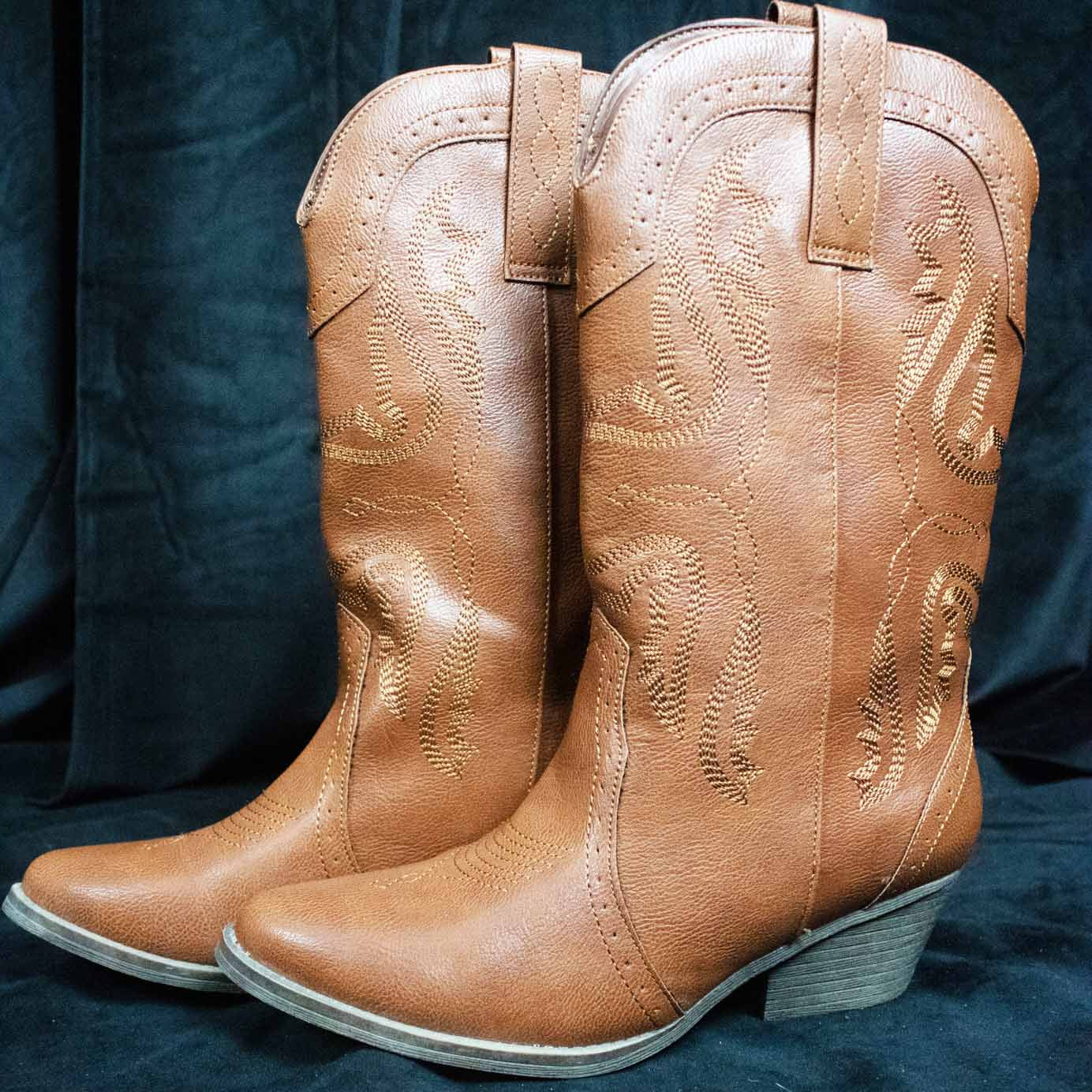 TRUE crafty tammy midwestern Boots Cognac Tumble