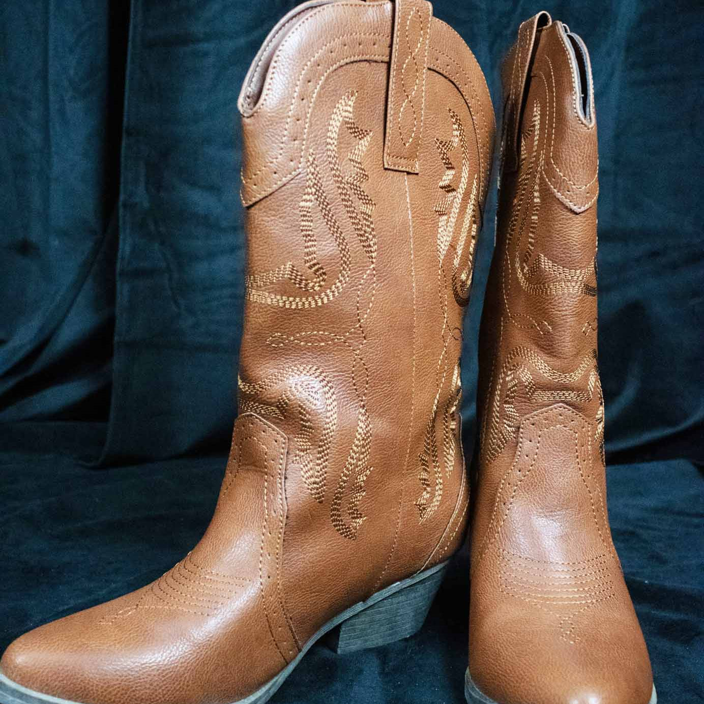 TRUE crafty tammy midwestern Boots Cognac Tumble