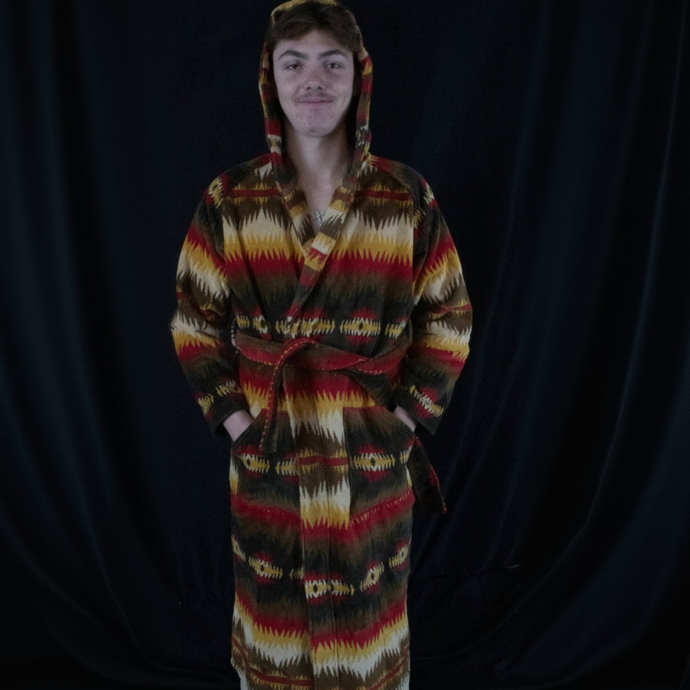 Pendleton Tye River Olive Bath Robe